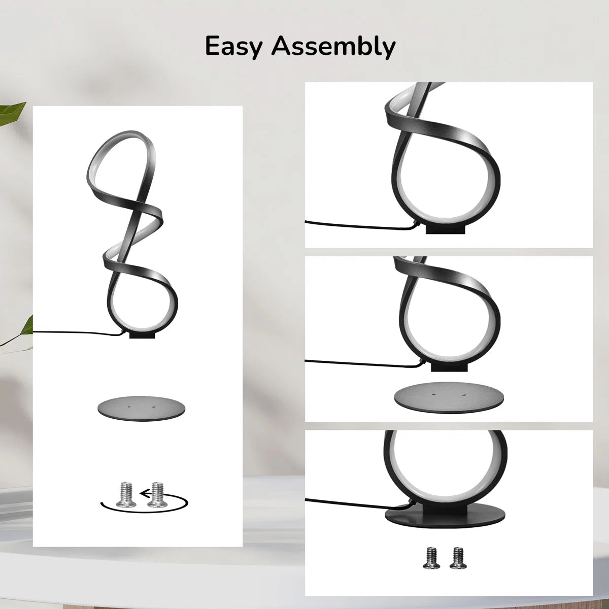 Brecklyn Metal Novelty Lamp