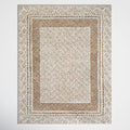 Calvo Machine Woven Oriental Brown Area Rug